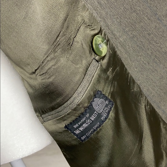 Givenchy Monsieur VTG Wool Blazer Double Breasted - Picture 8 of 9